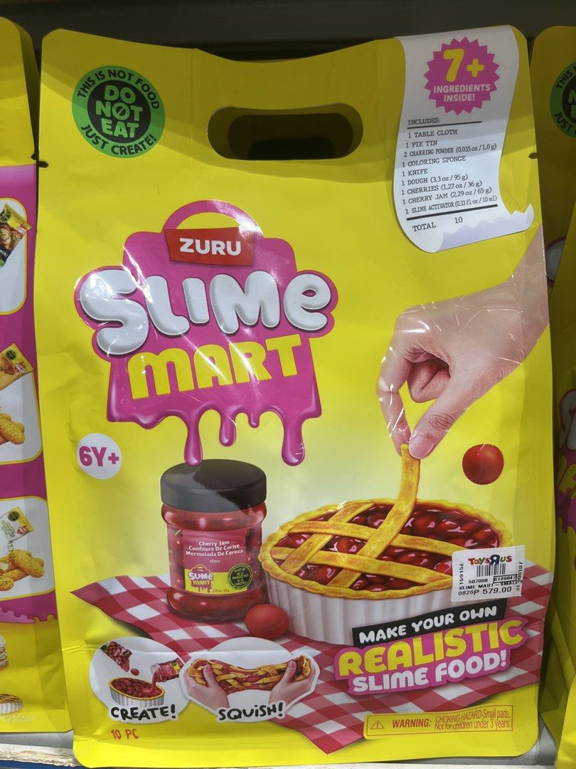 Zuru slime mart (Category: Kids Toys) located in Cavite. Submitted by hobbyppiness (Listing ID 1461223323, Image 2). Description: Zuru slime mart make your own realistic slime food pre order you can msg me if you want to order no dp required just wait 2-3 days . for sure buyer only.