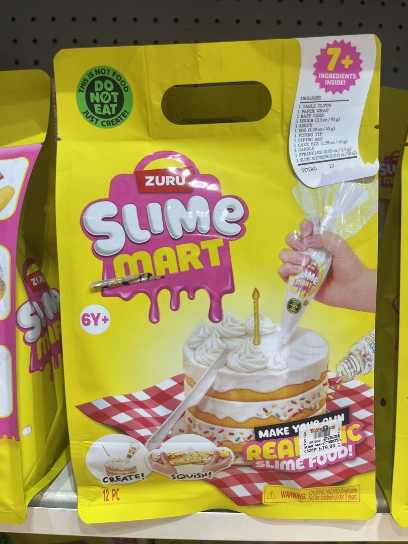 Zuru slime mart (Category: Kids Toys) located in Cavite. Submitted by hobbyppiness (Listing ID 1461223323, Image 3). Description: Zuru slime mart make your own realistic slime food pre order you can msg me if you want to order no dp required just wait 2-3 days . for sure buyer only.