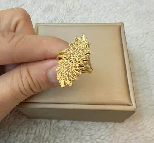 14K Vermeil Gold Ring (Category: Rings) located in Caloocan City. Submitted by cheskhaionlinestore2.0 (Listing ID 1461457100, Image 1). Description: New Collection 🥰 14k GOLD VERMEIL RINGS ₱750 each only 📌 ₱600 each only min 5📌 ₱450 each only min 12📌 What is Vermeil Gold? 14K Vermiel Gold Gold vermeil (pronounced ver-may) is a high-quality type of gold-plated jewelry defined by a sterling silver base metal, a thick gold layer (at least 2.5 mi