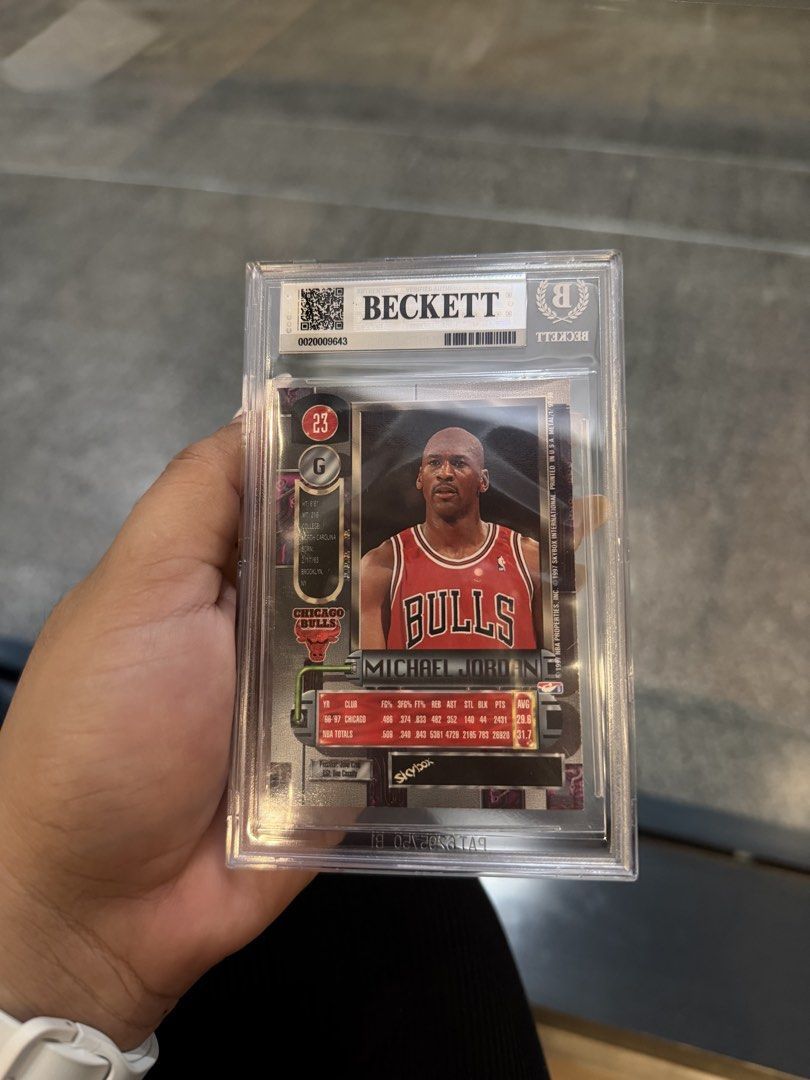 1997 Michael Jordan Metal Universe BGS Authentic (Category: Graded Singles) located in Pasig City. Submitted by fxm_collectible_olshop77 (Listing ID 1461473599, Image 2). Description: .