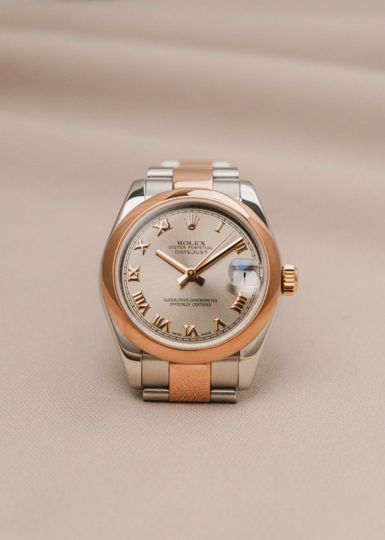 2010 Rolex Datejust w/ Box and Papers (Category: Women's Watches) located in Manila. Submitted by windsorfinery (Listing ID 1461345245, Image 1). Description: Rolex Datejust 178241 2010 Automatic 31mm Stainless steel/Everose gold Sapphire Rolex bracelet Box: Yes Papers: Yes Others: Rolex hang tag, booklet, card holder and timegrapher receipt. 1-Year Mechanical Warranty by Windsor Finery Co. *SRP of the latest reference is ₱839,500* Cash Price: ₱5