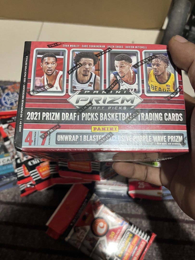 2021-22 Panini Prizm Draft Picks Basketball Blaster Box (Category: Looking For) located in Puerto Princesa. Submitted by gabeliam1986 (Listing ID 1461562233, Image 1). Description: 2021-22 Panini Prizm Draft Picks Basketball Blaster Box 1 box available .