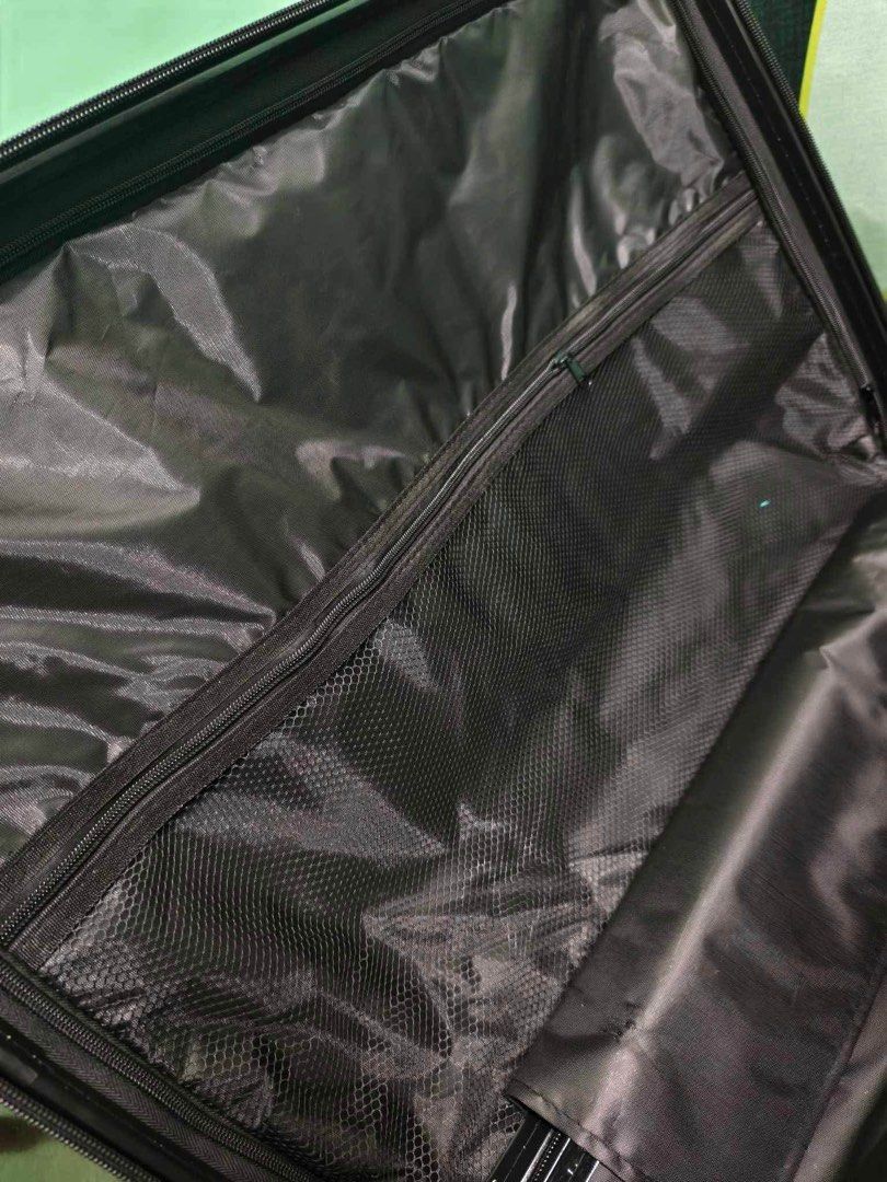 Hard Shell Luggage Set - Grey (Category: Luggage) located in Manila. Submitted by pinkkky_ (Listing ID 1461525211, Image 3). Description: 24 inch (yung malaki) - Lightweight Hard Shell Luggage - Polycarbonate + ABS Material - 3 Dial Lock - 360° Spinner Wheels - Scratchproof - Double Zipper (Anti Theft Protection) - With Inside Compartment - Top & Side Handle - Thickened Handle Bar - With Anti Collision Protection COD Via Lalamove and Yes for Pick