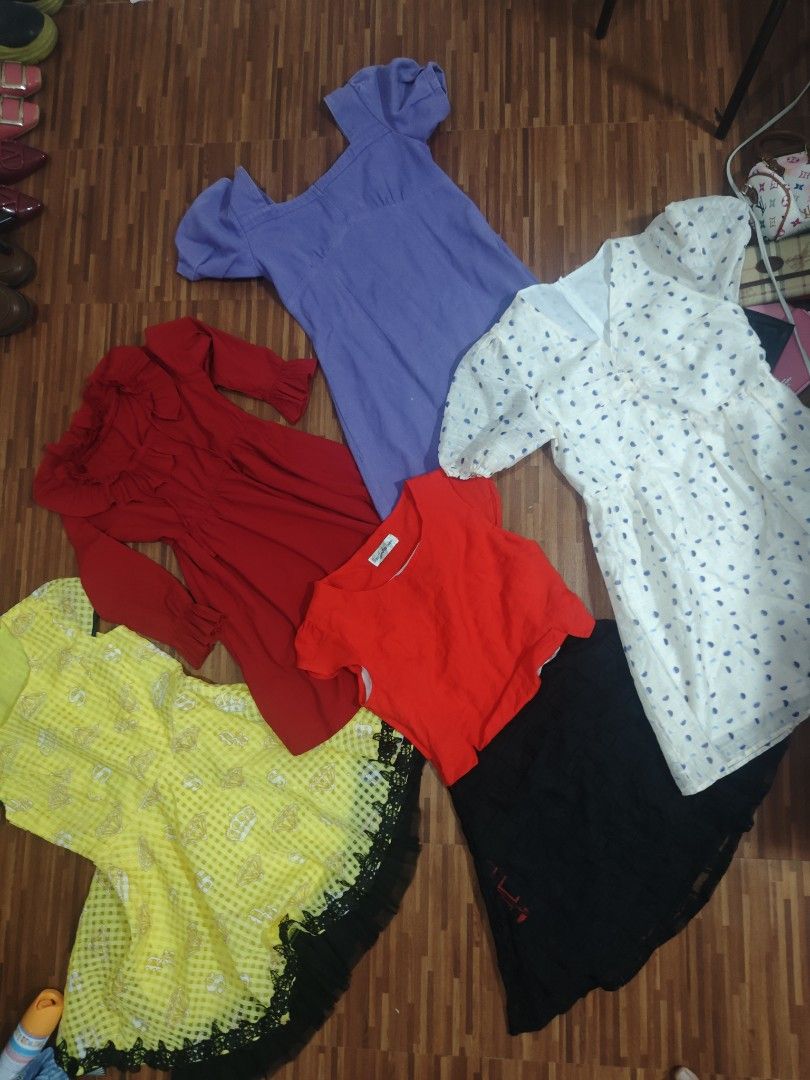 5 Korean Dress Bundle (Category: Dresses) located in Santa Rosa. Submitted by sassycollection. (Listing ID 1461395804, Image 2). Description: - All dress no issues - Best for 5'4 below in height - For waist 26-28 only - All in good condition - Reason for selling, decluttering. - Fixed bundle price.