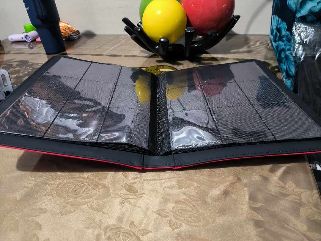 9 Pocket Binder for NBA cards (Category: Trading Cards Accessories) located in Bulacan. Submitted by tripledouble532 (Listing ID 1461352404, Image 3). Description: FOR SALE BRAND NEW 9 POCKET NBA CARD BINDER CAN FIT 300++ CARDS. BERY GOOD QUALITY..