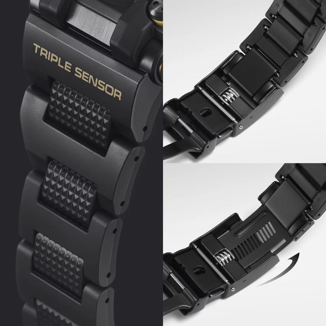 佐敦門市 預訂 日本製品 CASIO G-SHOCK 蛙人 2026 DIVERS MASTER OF G - SEA FROGMAN GWFD1000BC GWF-D1000BC-1 日本製 光能錶 潛水錶 MADE IN JAPAN （分類：手錶）位於 Hong Kong。 由 watch_outz 提交（商品編號 1461379831，圖片 3）。簡介： The G-Shock Frogman GWF-D1000BC-1JF is the first GWF-D1000 release since 2016 and the first GWF-D1000 model with a composite link band made of resin and metal. The bezel has a black diamond-like carbon (DLC) coating, and the front screws have a black ion plating. The 