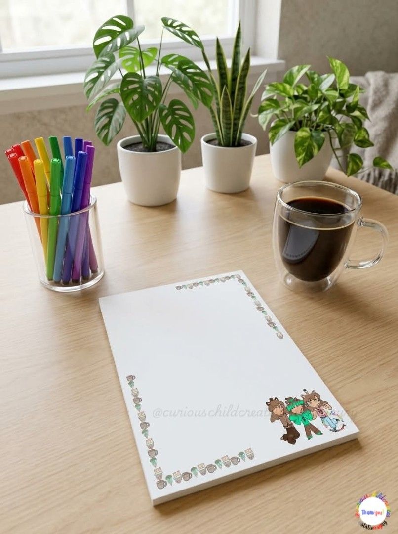 A5 and A6 Notepads (Category: Stationery & School Supplies) located in Bulacan. Submitted by busynesswowmum (Listing ID 1461497960, Image 2). Description: Personal and Commercial Use Digital Downloads statioNAYry on F B for more details.