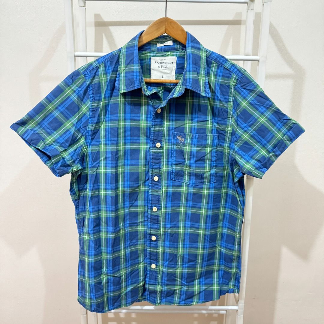 Abercrombie & Fitch Checkered Button Down Polo (Category: Formal Shirts) located in Manila. Submitted by destashedmnl2 (Listing ID 1461408814, Image 1). Description: 💫 FREE SHIPPING WITHIN METRO MANILA 💫 (₱500 & up worth of purchase via J&T) ✨ Size: M-L ✨ Measurement: W- 21.5" L- 28.5" 🩶 Message me for more info/photos. 😊 🩶 MOP: BDO/BPI/GCASH/GOTYME 🩶 MOD: -Lalamove (Same Day Delivery: Metro Manila and nearby provinces) -J&T ; starts at ₱50
