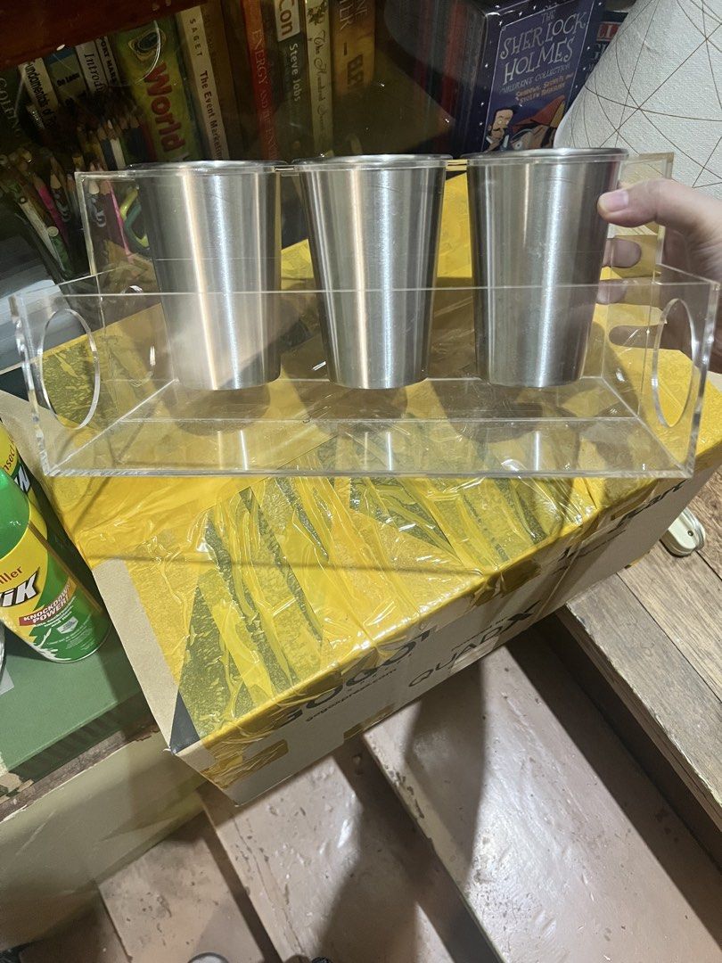 Acrylic utensils organizer 🇺🇸 (Category: Dinnerware & Cutlery) located in Paranaque City. Submitted by arianem031087 (Listing ID 1461334590, Image 3). Description: .