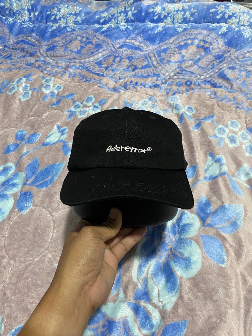 Ader Error Black Cap (Category: Caps & Hats) located in Polomolok. Submitted by marrssz (Listing ID 1461392723, Image 2). Description: - Brand: Ader Error - Color: Black - Season: 2020 Spring Summer - Material: 100% Cotton - Size: A1 - Design: Simple and classic - Perfect for: Everyday wear.