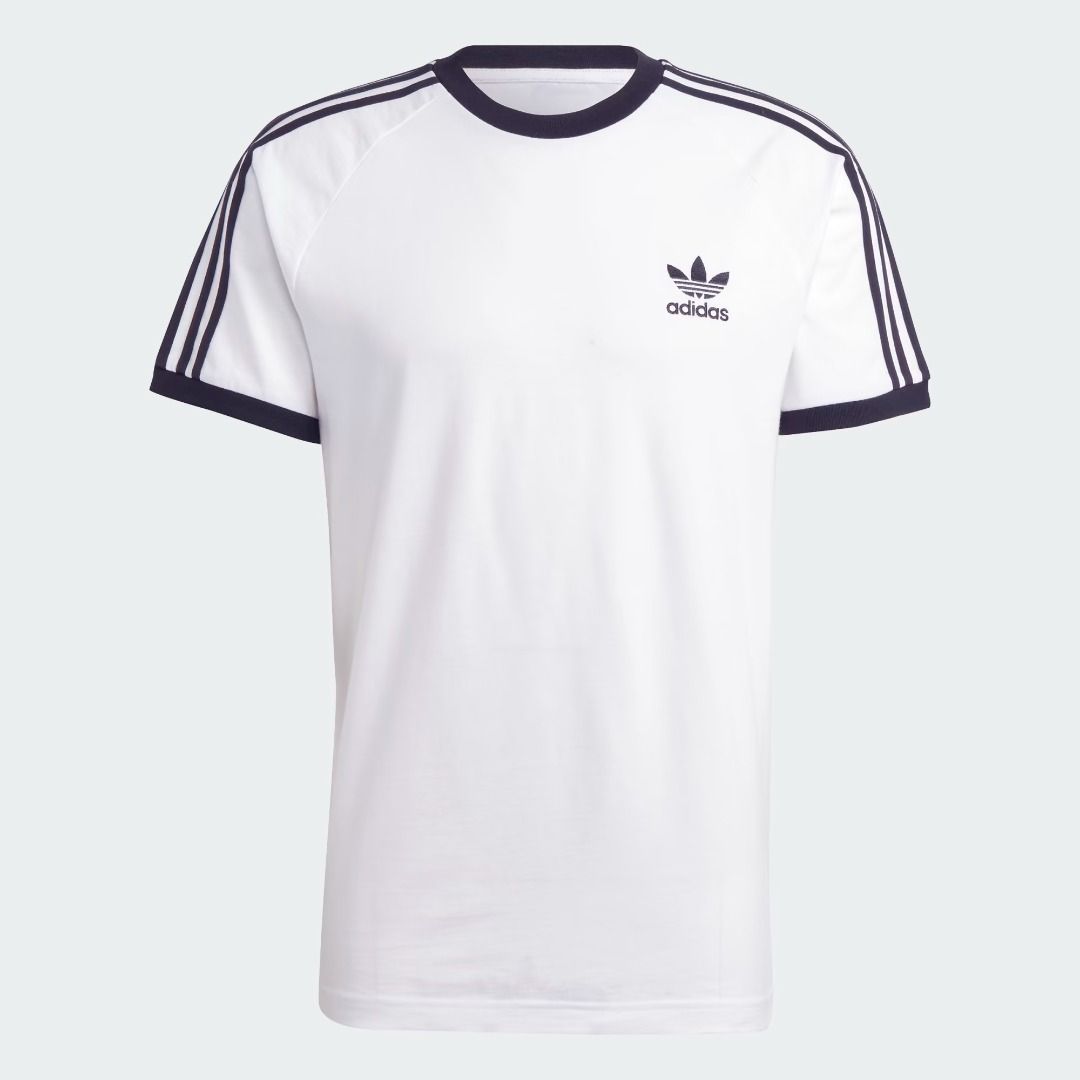Adidas Adicolor Classics 3-Stripes Tee (Category: Tshirts & Polo Shirts ) located in Caloocan City. Submitted by heyheymareyyy (Listing ID 1461459463, Image 1). Description: selling 🫶 bought during the Adidas Warehouse Sale 2026 still have the original receipt :) Adicolor Classics 3-Stripes Tee size: L (2 pcs) color: White ₱850 each only (orig price: ₱2k) 📍 makati city 🤝 meet-up available 📦 shipping available dm if interested 💌.