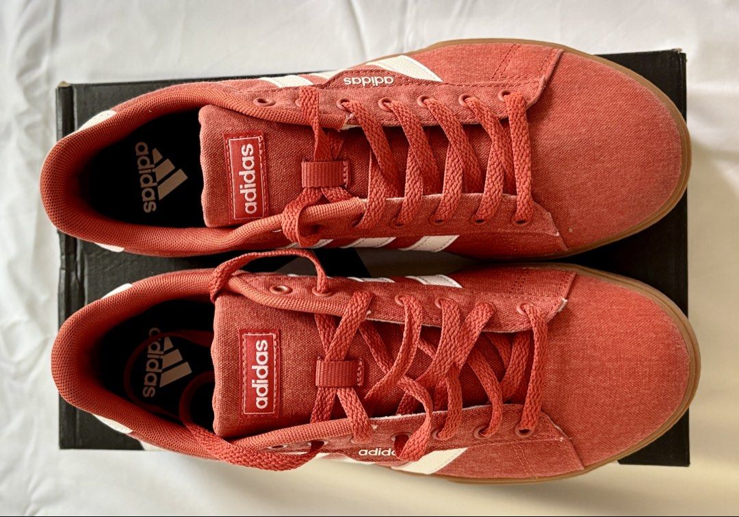 Adidas Daily 3.0 (Category: Sneakers) located in Caloocan City. Submitted by liveflower_016991 (Listing ID 1461481952, Image 3). Description: Adidas Daily 3.0 Preloved Red / Cloud White / Gum Size: US 7.5 UK 7 Brand new and original ❌ SRP: PHP 4,300 ✅ Now: PHP 2,000 + SF.