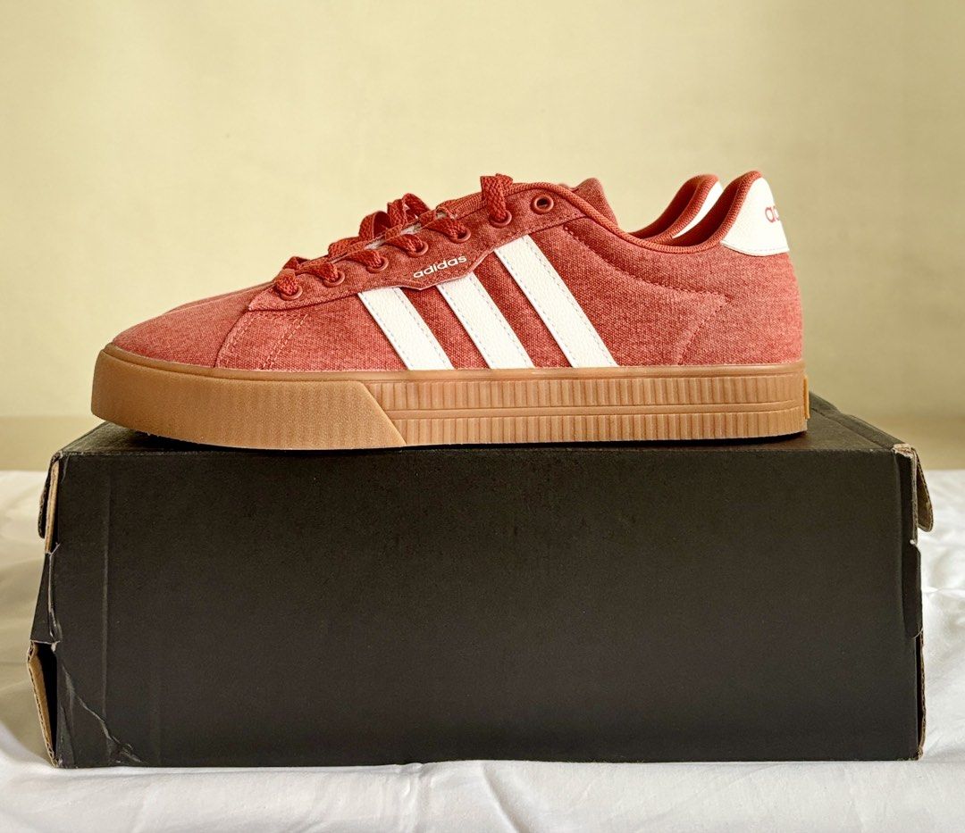 Adidas Daily 3.0 Red Shoes (Category: Sneakers) located in Pasig City. Submitted by ginnypot (Listing ID 1461487329, Image 1). Description: Adidas Daily 3.0 Preloved Red / Cloud White / Gum Size: US 7.5 UK 7 Brand new and original ❌ SRP: PHP 4,300 ✅ Now: PHP 2,000 + SF.