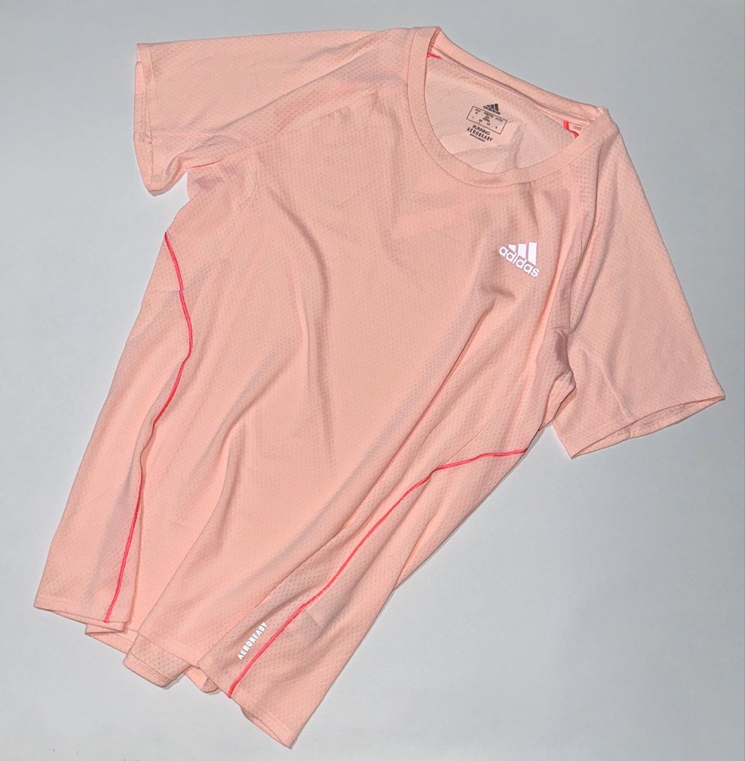 Adidas Performance ADI Runner T-Shirt (Category: Activewear) located in Manila. Submitted by reclaimed.shop (Listing ID 1461362042, Image 2). Description: Description: Built for lightweight performance, this adidas Running Tee is designed to keep you comfortable during runs and high-intensity workouts. Featuring an ultra-lightweight, breathable mesh construction and AEROREADY moisture-wicking technology, it provides excellent airflow and helps ke
