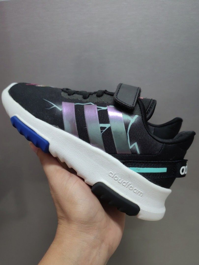 ADIDAS RACER TR ' MARVEL THOR COLLAB' (Category: Babies & Kids Fashion) located in Cebu City. Submitted by shopwithshee (Listing ID 1461361380, Image 3). Description: Hi🖐 Welcome to my shop! All items are guaranteed 💯 orig. All Br@nded preloved items with ff conditions; Likenew ( LN), Excellent Used condition ( EUC), Very good condition (VGUC) Kindly refer Details in the pic. Dont hesitate to dm for more pics and angle you want to see. I will b