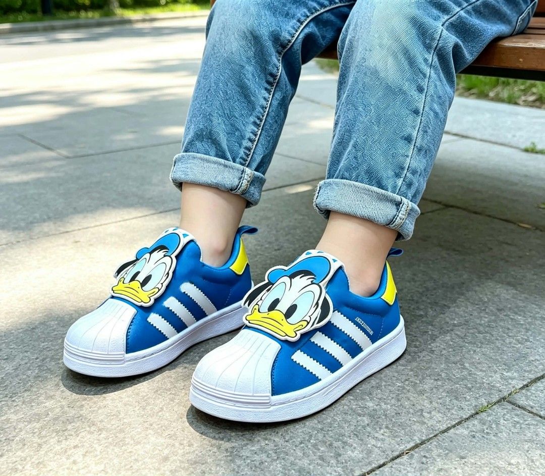 ADIDAS SUPERSTAR (Category: Babies & Kids Fashion) located in Cebu City. Submitted by shopwithshee (Listing ID 1461373748, Image 2). Description: Hi🖐 Welcome to my shop! All items are guaranteed 💯 orig. All Br@nded preloved items with ff conditions; Likenew ( LN), Excellent Used condition ( EUC), Very good condition (VGUC) Kindly refer Details in the pic. Dont hesitate to dm for more pics and angle you want to see. I will be happy to respond to