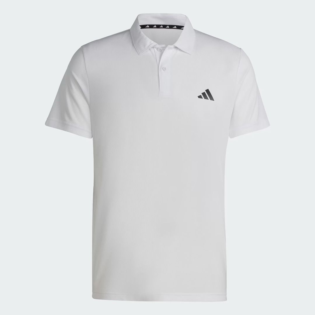 Adidas Train Essentials Training Polo Shirt (Category: Activewear) located in Caloocan City. Submitted by heyheymareyyy (Listing ID 1461458744, Image 1). Description: selling 🫶 bought during the Adidas Warehouse Sale 2026 still have the original receipt :) Train Essentials Training Polo Shirt size: XL and 2XL color: White/Black ₱850 each only (orig price: ₱2k) without plastic 📍 makati city 🤝 meet-up available 📦 shipping available dm if intere