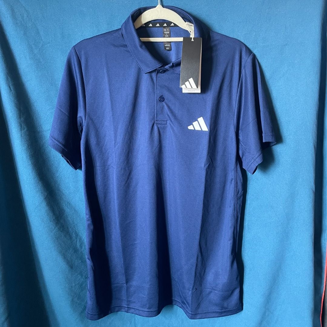 Adidas Train Essentials Training Polo Shirt - Dark Blue (Category: Activewear) located in Caloocan City. Submitted by heyheymareyyy (Listing ID 1461464288, Image 2). Description: selling 🫶 bought during the Adidas Warehouse Sale 2026 still have the original receipt :) Train Essentials Training Polo Shirt size: S color: Dark Blue/White ₱850 only (orig price: ₱2k) 📍 makati city 🤝 meet-up available 📦 shipping available dm if interested 💌.