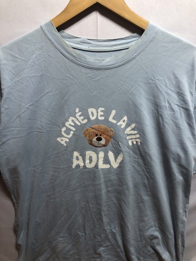 Adlv teddy (Category: Tshirts & Polo Shirts ) located in Cagayan de Oro. Submitted by kennymiiiiii (Listing ID 1461341053, Image 2). Description: 22*28 no crack prints Neckline stain(removable) C8.