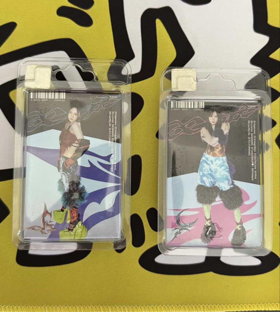aespa Armageddon SMini Sealed - Giselle (Category: Designer & Blind Box Toys) located in Las Pinas. Submitted by declutteringclub (Listing ID 1461324973, Image 2). Description: Sealed. Pay as you order. Ningning - SOLD Giselle - available .