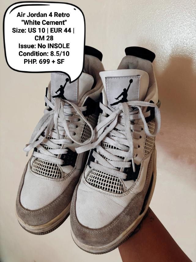 Air Jordan 4 Retro (Category: Casual Shoes) located in Manila. Submitted by uni_love.1402 (Listing ID 1461337924, Image 1). Description: .