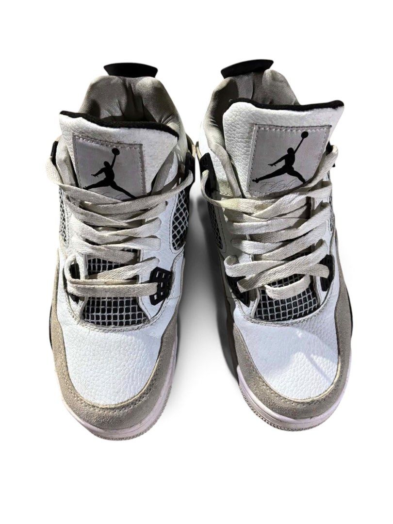 AIR JORDAN 4 RETRO”MILITARY BLACK” (Category: Shoe inserts & accessories) located in Bacolod City. Submitted by truk_thrift (Listing ID 1461484254, Image 1). Description: UNISEX .