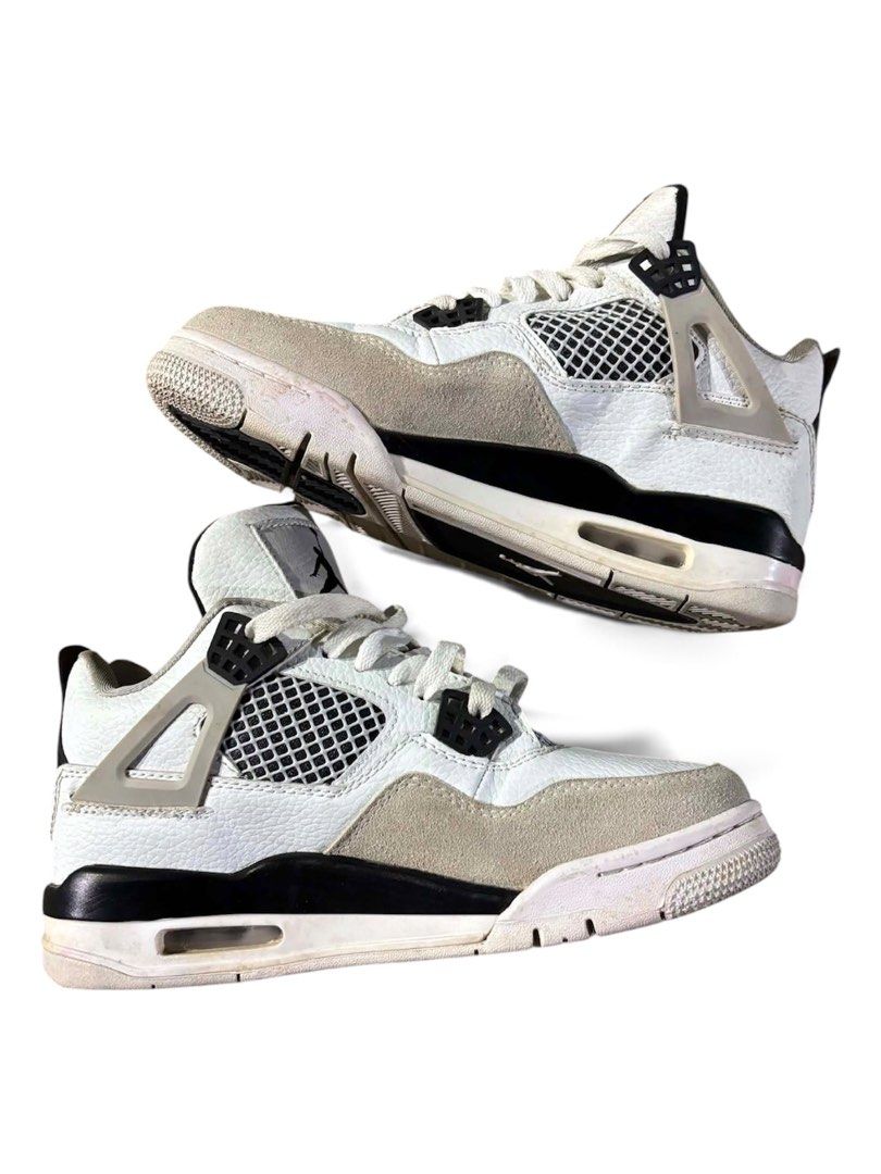 AIR JORDAN 4 RETRO”MILITARY BLACK” (Category: Shoe inserts & accessories) located in Bacolod City. Submitted by truk_thrift (Listing ID 1461484254, Image 2). Description: UNISEX .