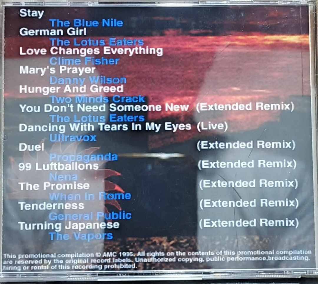 Alternative Flashback Volume II CD Compilation (Category: CDs & DVDs) located in Manila. Submitted by ruelcabrer77078 (Listing ID 1461547245, Image 3). Description: - Alternative Flashback Volume II - Promotional copy, not for resale - Includes extended remixes of popular 90s alternative tracks - Features artists such as The Blue Nile, Ultravox, Propaganda, and more - Ideal for fans of alternative music.