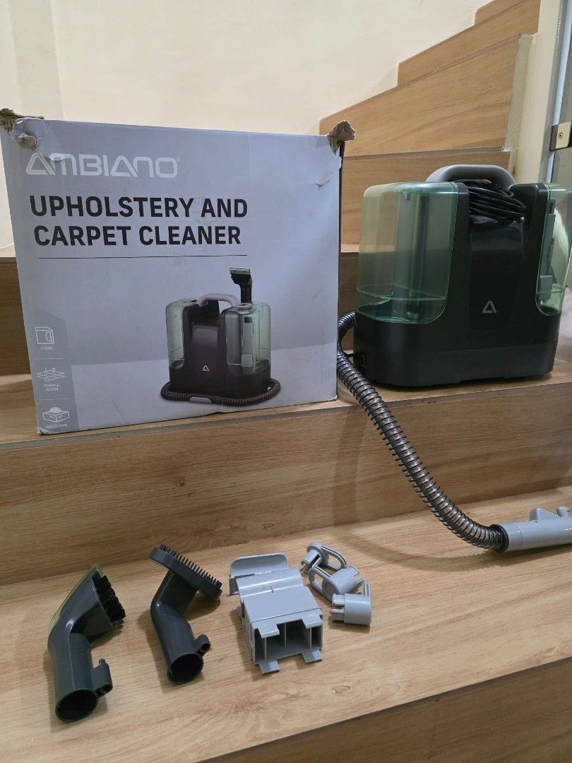 AMBIANO WET & DRY VACUUM (Category: Vacuum Cleaner & Housekeeping) located in Bulacan. Submitted by iamvanillapeach (Listing ID 1461477425, Image 3). Description: Ambiano wet and dry Vacuum upholstery cleaner Good as new(tested) With 30 days service warranty 📩 📍 Pulilan, Bulacan.