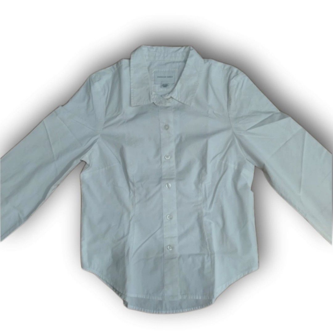American Eagle Classic Crisp White Button-Down Long Sleeve Shirt (Category: Longsleeves) located in Cavite. Submitted by lune.and.lore (Listing ID 1461333102, Image 2). Description: 𓏲𝄢 ┆ American Eagle Classic Crisp White Button-Down Long Sleeve Shirt ♡ item code : NIN - 126 🀢 condition : brand new, no flaws, need wash 𖤝 size : xs - s (xs on tag) 𖤝 original price : ₱1,990 – ₱2,990 𖤝 price : sol ₱200 (au) 𓋜 MOD : J&T 𓋜 MOP : GCash ⚚ check 