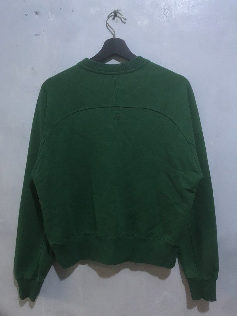 Ami Paris Sweater (Category: Coats, Jackets and Outerwear) located in Bulacan. Submitted by bleue.finds (Listing ID 1461350099, Image 2). Description: Ami Paris Sweater 20.5 - WIDTH 23 - LENGTH AS NEW NO ISSUE GOOD CONDITION MAKAPAL TELA.