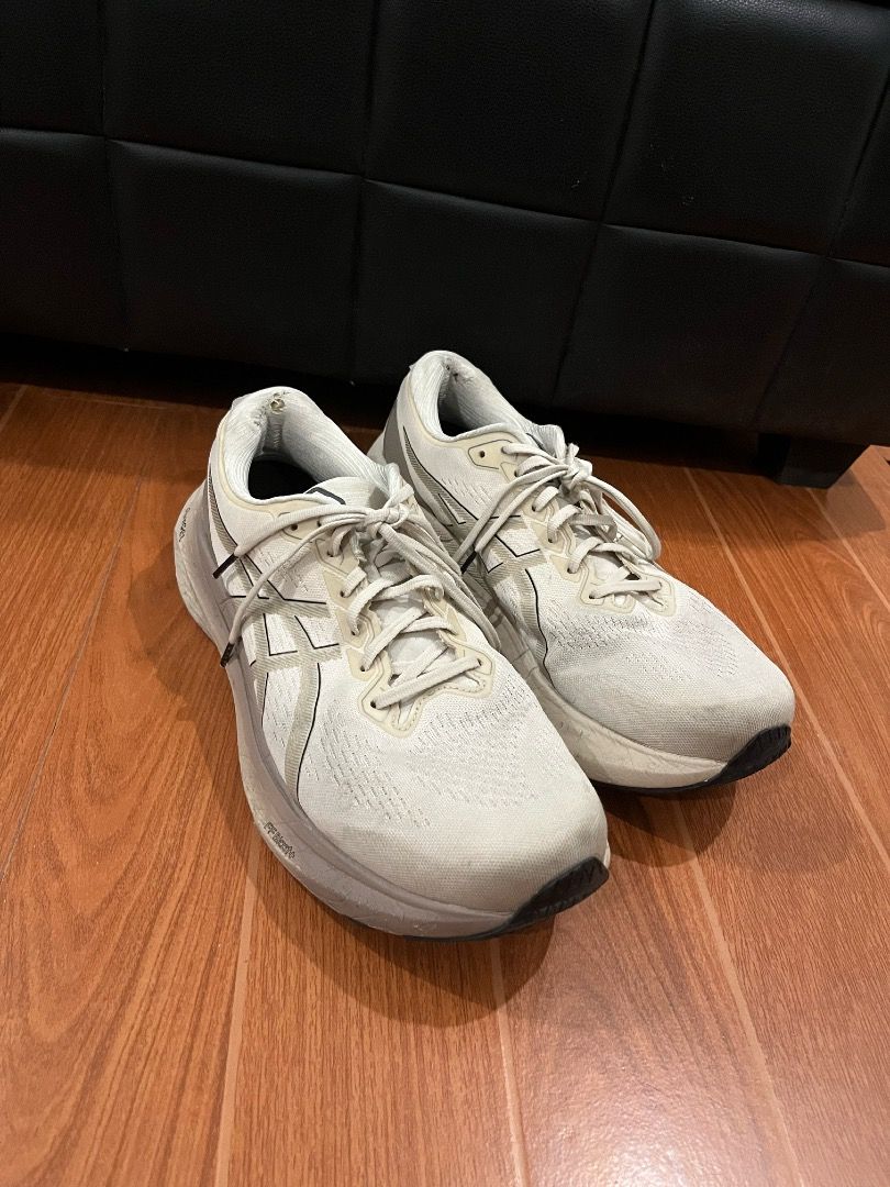 ASICS GEL-KAYANO 30 – US 12.5 (Category: Sneakers) located in Caloocan City. Submitted by forzie (Listing ID 1461499113, Image 1). Description: ASICS GEL-KAYANO 30 – US 12.5 - Size: US 12.5 Wide / EU 47 / 30.0 cm - Condition: 8/10 Cushioning and sole structure are solid. - Flaws: Inner heel liner tears on both collars (see photos) and minor dirt on mesh. - Pair only Price: 3,500 negotiable 📍 Location: Las Piñas Shipping at buyer's expense.