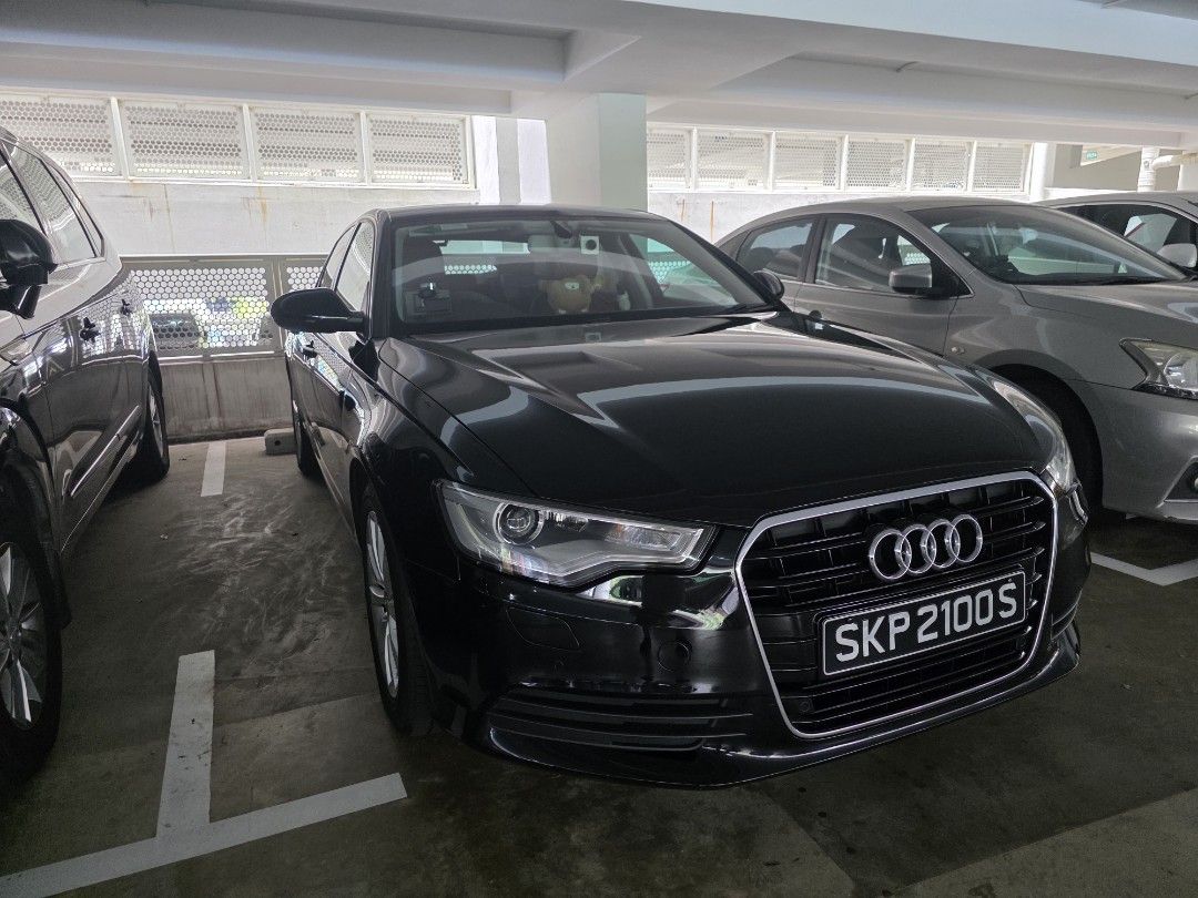 Audi A6 2.0 TFSI Multitronic (A) (Category: Used Cars) located in Singapore. Submitted by wolfstreet (Listing ID 1461405838, Image 3). Description: 2 owner car, +1 due to coe renewal. able to guarantee genuine mileage in the contract. annual inspection done in Aug. road tax until end jan next yr. thing changed within 2 years - compressor - cooling coil - tyres (left 50%) - suspension - lower arm controls reminding 4 servicing package with liquid 