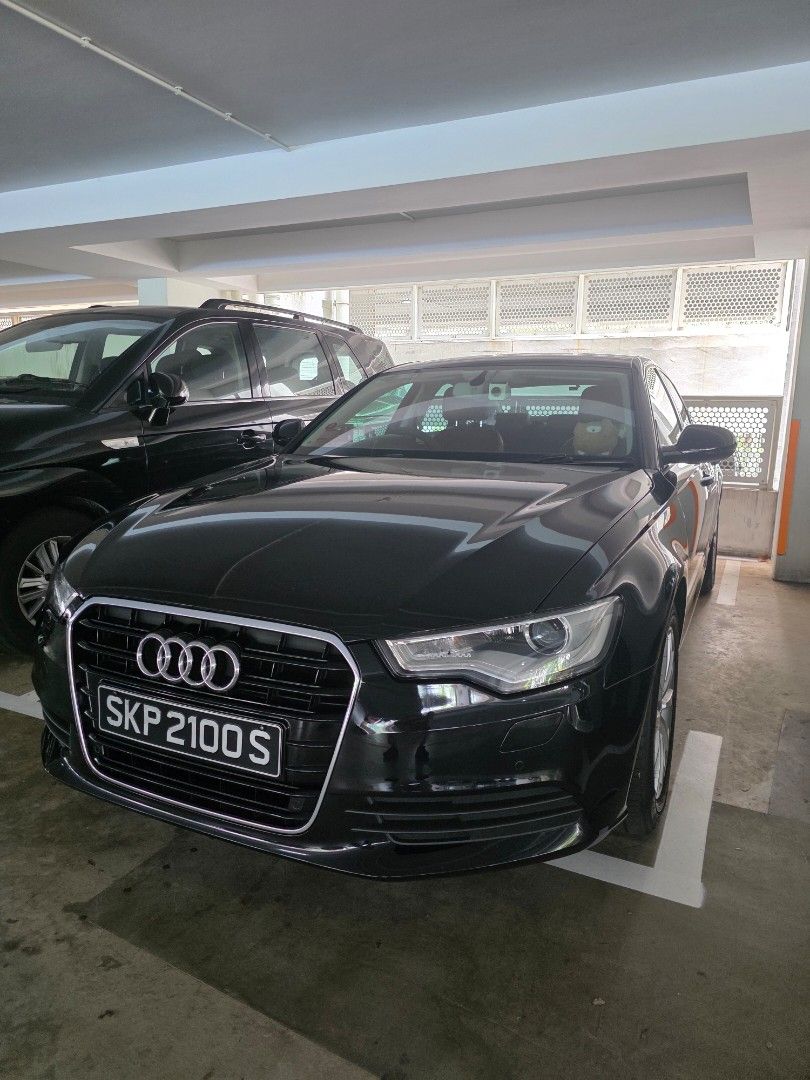 Audi A6 2.0 TFSI Multitronic (A) (Category: Used Cars) located in Singapore. Submitted by wolfstreet (Listing ID 1461405838, Image 1). Description: 2 owner car, +1 due to coe renewal. able to guarantee genuine mileage in the contract. annual inspection done in Aug. road tax until end jan next yr. thing changed within 2 years - compressor - cooling coil - tyres (left 50%) - suspension - lower arm controls reminding 4 servicing package with liquid 