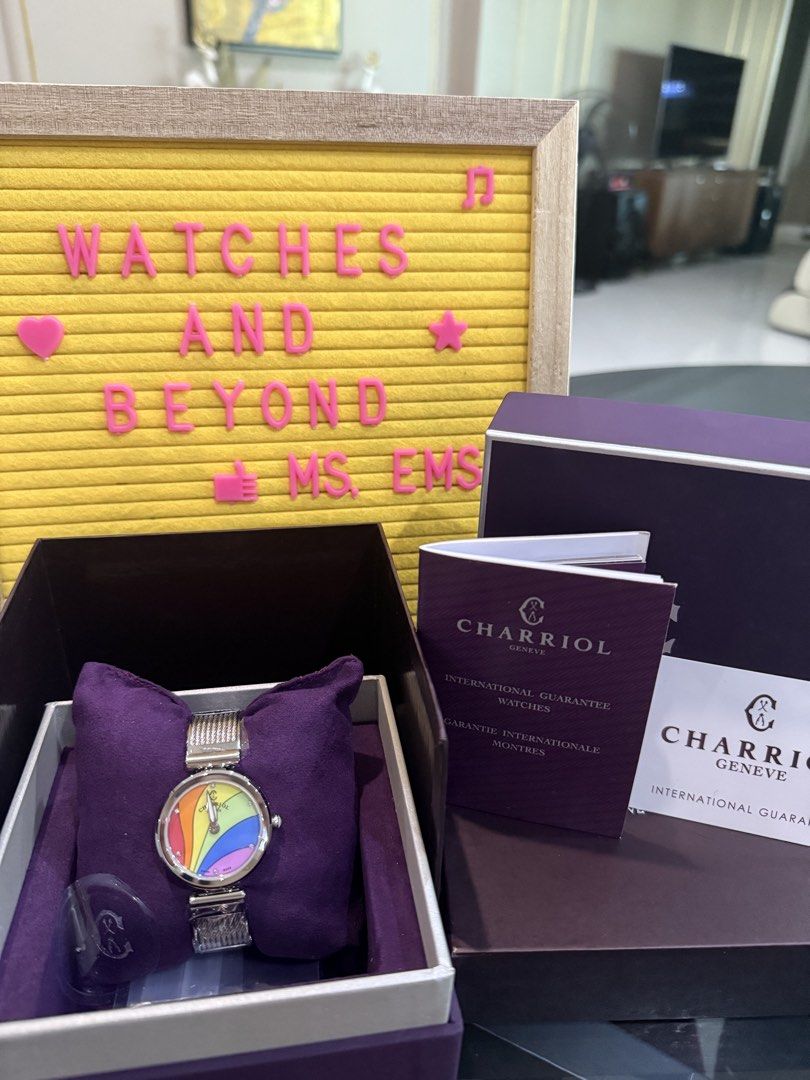 💯AUTHENTIC Charriol Forever Rainbow (Category: Luxury Watches) located in Manila. Submitted by watchesandbeyond09 (Listing ID 1461344016, Image 2). Description: .