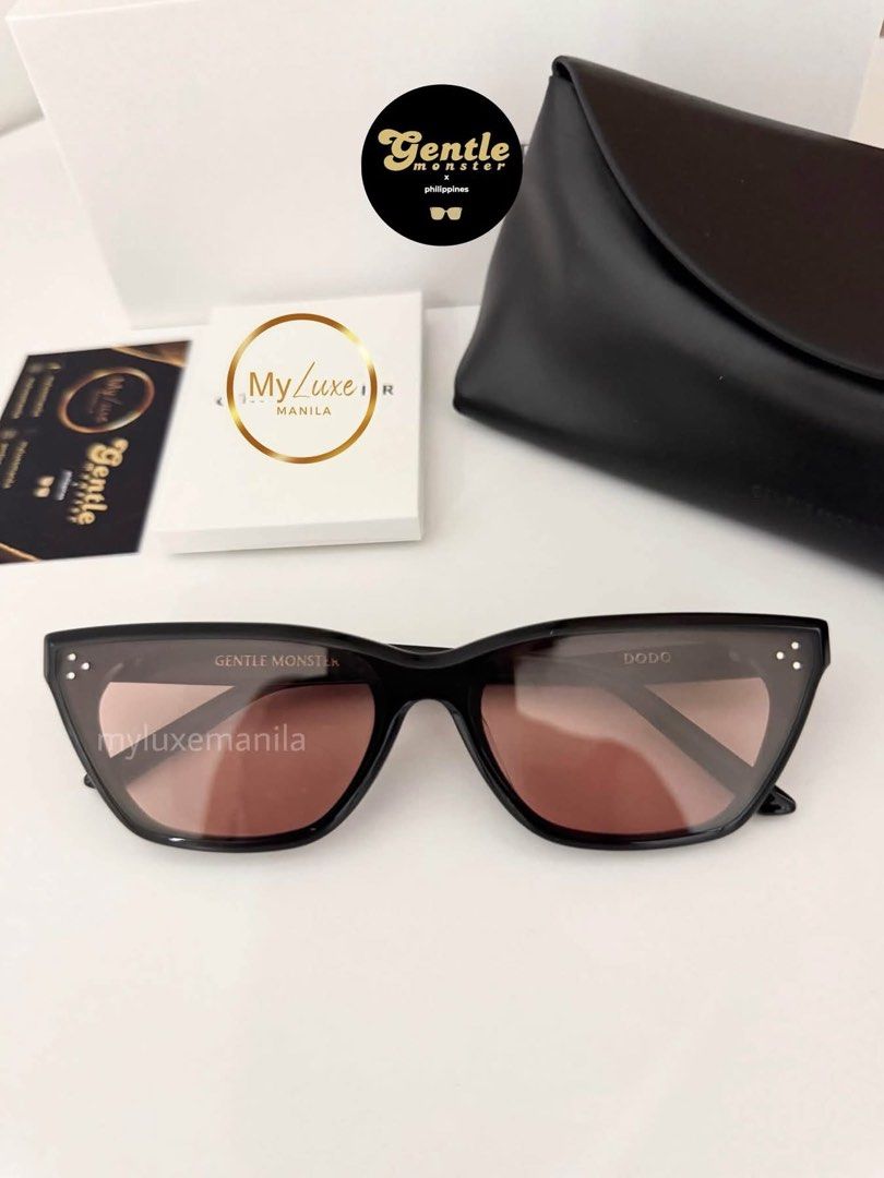 Authentic Gentle Monster - Dodo 01(RM) With Box Set) (Category: Sunglasses & Eyewear) located in Manila. Submitted by myluxe.manila (Listing ID 1461470917, Image 2). Description: Want to cop yours? Order now & Receive it today! Onhand and ready to deliver ✨ ⭐️CELEBRITY TRUSTED SHOP ⭐️ 🤩 LOWEST PRICE IN THE MARKET 🤩 All Brand new and actual photos/videos posted Legit Import from Seoul, South Korea 🇰🇷 We accept cod same day delivery thru grab o