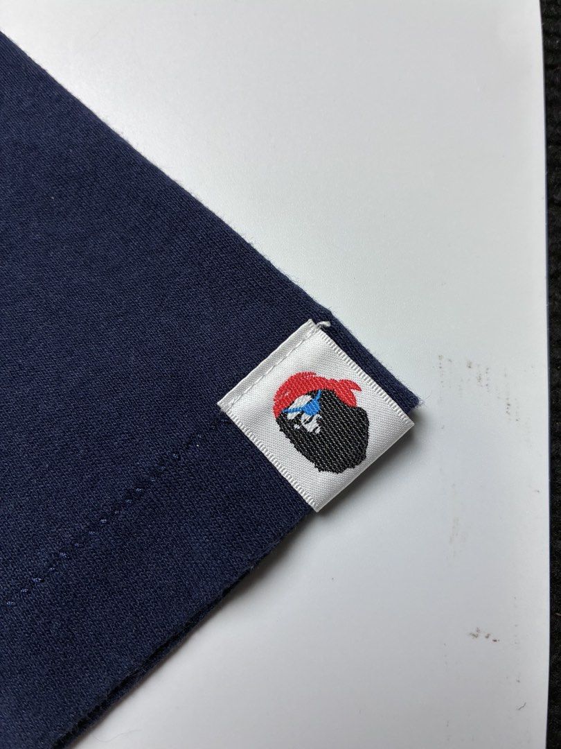Bape Captain Ape Crossbone Navy Blue (Category: Tshirts & Polo Shirts ) located in Palayan City. Submitted by room_of_thrift (Listing ID 1461410382, Image 3). Description: Want To Sell 🏷️ Bape Captain Ape Crossbone Navy Blue S On Tag Size (W) 19 / (L) 27 Flawless Color Rate - 9.9/10 or Better Color May Vary Due To Light DM 📩.