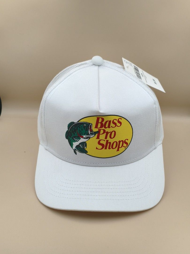 Bass Pro Shops Mesh Trucker Cap Adjustable (Category: Caps & Hats) located in Tagaytay City. Submitted by authenticap (Listing ID 1461488545, Image 2). Description: .