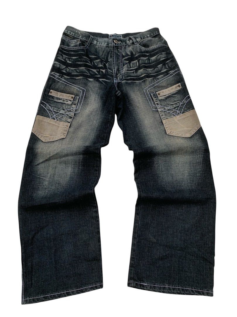 BEASELINE (Category: Jeans) located in Aloran. Submitted by archives_wear (Listing ID 1461383243, Image 3). Description: WAIST 34 THIGH 14 LENGTH 42 LEG OPENING 10 PRICE 750.
