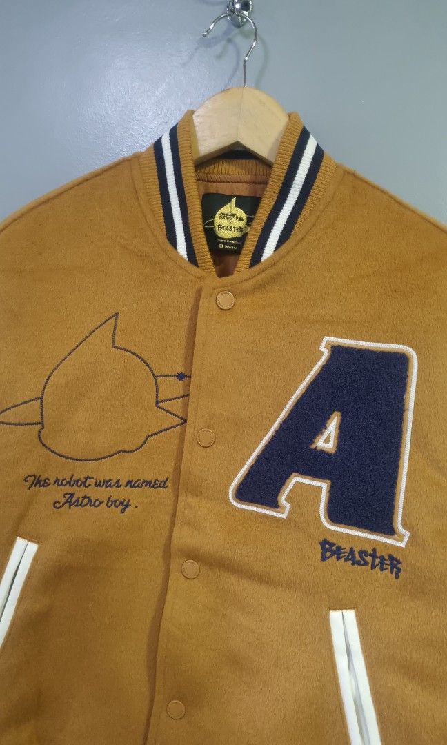 BEASTER X ASTROBOY VARSITY JACKET (Category: Coats, Jackets and Outerwear) located in Baguio. Submitted by selectioncorner93 (Listing ID 1461383943, Image 3). Description: DIMES: 23W 24L.