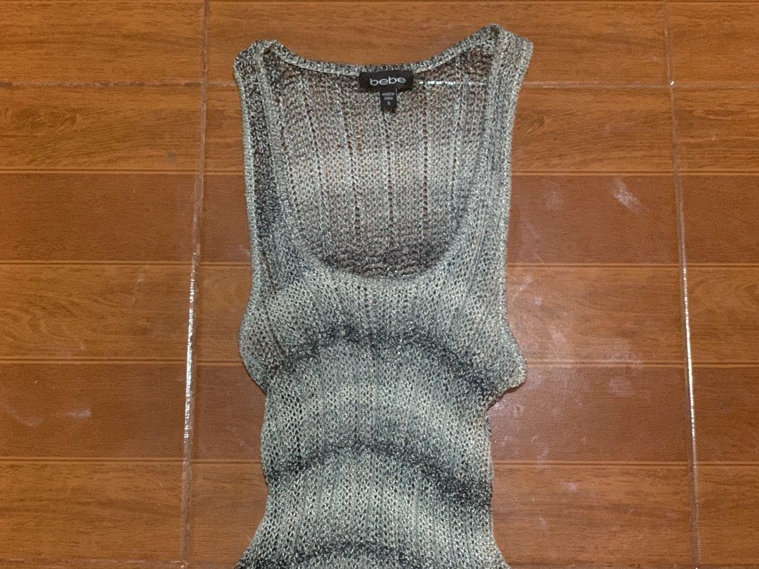 Bebe ombre knit y2k minidress (Category: Dresses) located in Naga. Submitted by cordelia_street4400.star (Listing ID 1460625182, Image 3). Description: >Fits S >Color rate:10/10 >Condition:10/10.