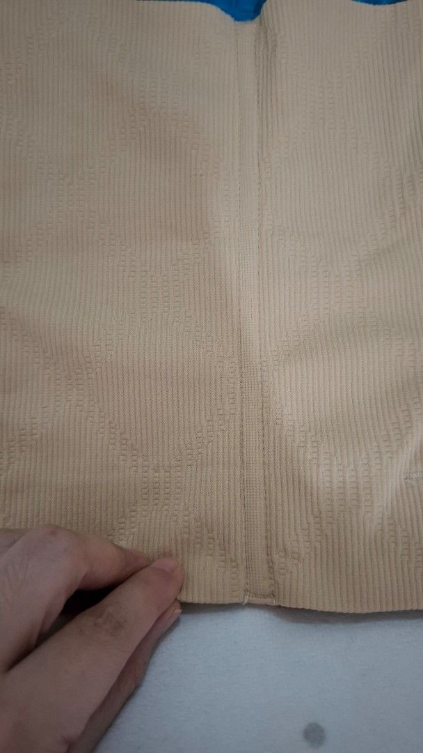Beige High-Waisted Tummy Control Shapewear Large Size (Category: Undergarments & Loungewear) located in Paranaque City. Submitted by nylahtan (Listing ID 1461399038, Image 3). Description: - High-waisted design for effective tummy control. - Beige color, versatile for various outfits. - Made with stretchy material for a comfortable, flexible fit. - Measures approximately 10 inches in height when laid flat. - Helps to smooth and enhance your silho