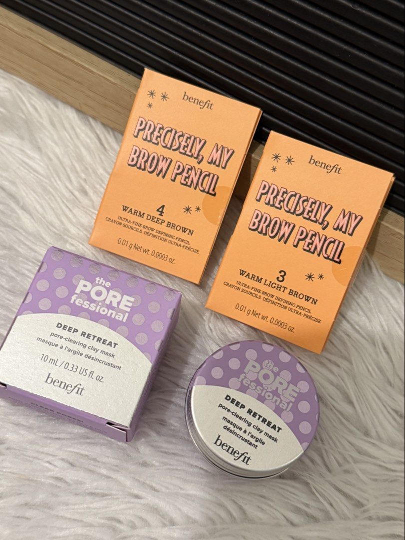 Benefit the porefessional mask with 2 precisely my brow samples (Category: Face Care) located in Quezon City. Submitted by quirksandcurls (Listing ID 1461346011, Image 1). Description: .