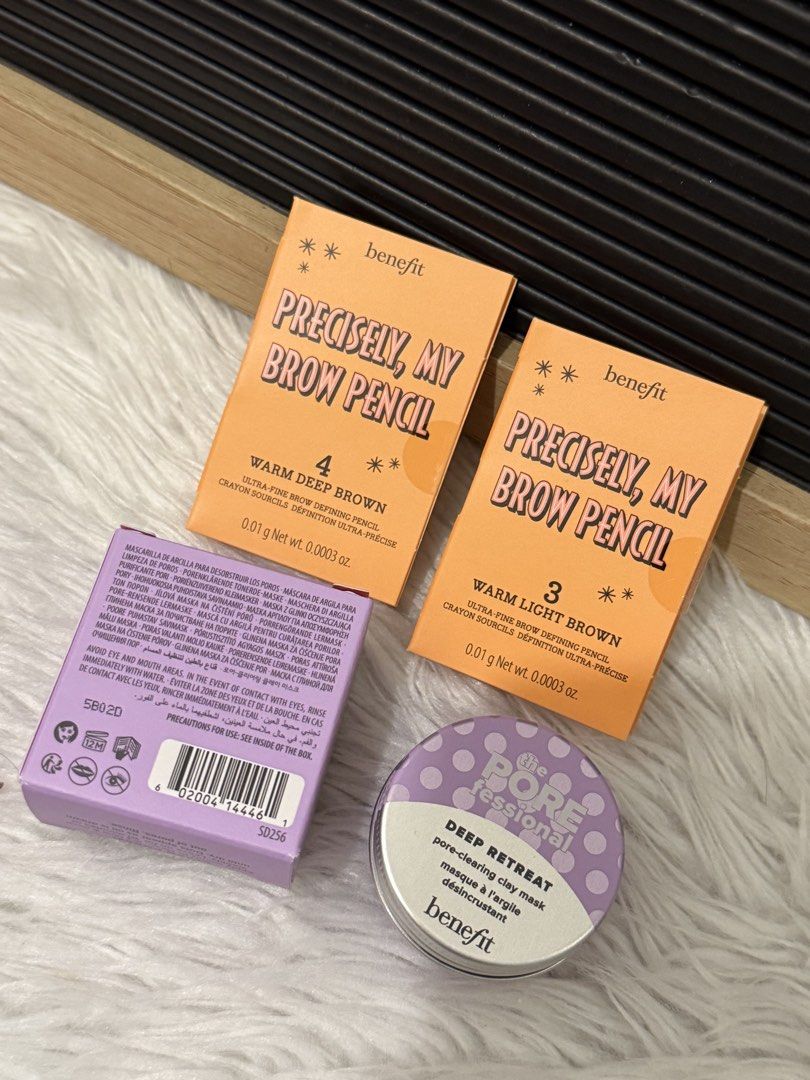 Benefit the porefessional mask with 2 precisely my brow samples (Category: Face Care) located in Quezon City. Submitted by quirksandcurls (Listing ID 1461346011, Image 2). Description: .
