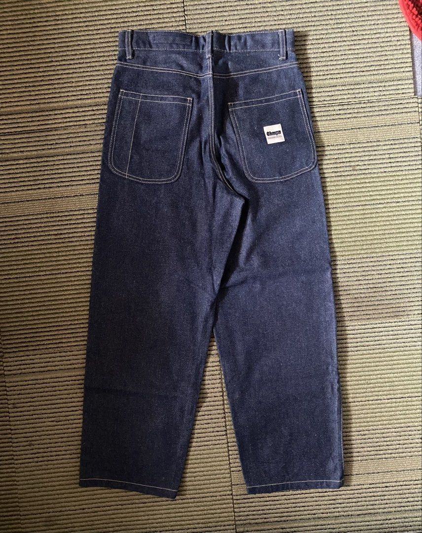 BERSHKA Denim Pants (Category: Jeans) located in Taguig. Submitted by justin_gael (Listing ID 1461434701, Image 2). Description: BERSHKA Denim Pants - Dimes: Length 41 | Leg O 9 | 28-34 Waist - No Issue | 3 Times Used - Good As New - Firm Price 📍Pinagsama, Taguig City.