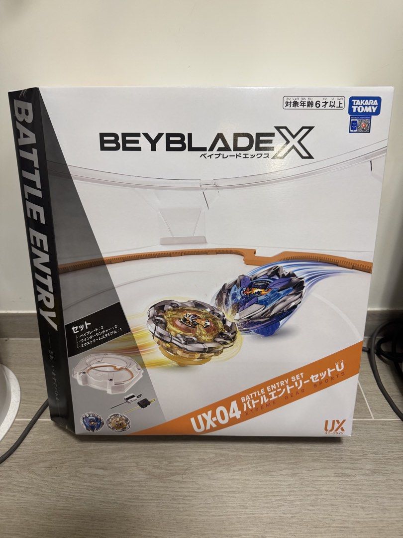 Beyblade X | UX04 UX15 CX02 UX14 BX00 CX17 CX13 （分類：動作及對戰玩具）位於 Hong Kong。 由 smlomartin 提交（商品編號 1461487225，圖片 1）。簡介： UX04 $600 UX15 $500 CX02 $130 UX14 $130 BX00 猛碼象牙 $400 BX00 煉獄魔鎌 $1000 CX17 $170 CX13 $150 全新未開！ 全要$2800！！ 全要優先！！！。