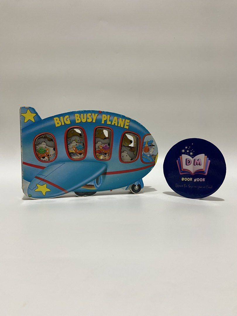 Big Busy Plane (Category: Children's Books) located in Caloocan City. Submitted by dmbooknook (Listing ID 1461522737, Image 2). Description: - VGUC, minimal shelfwear/creases - vehicle-shaped board book 𝗩𝗿𝗼𝗼𝗺 𝘃𝗿𝗼𝗼𝗺! 𝗦𝘂𝗽𝗲𝗿 𝗰𝘂𝘁𝗲 𝘀𝗵𝗮𝗽𝗲𝗱 𝗯𝗼𝗼𝗸𝘀 𝗽𝗲𝗿𝗳𝗲𝗰𝘁 𝗳𝗼𝗿 𝗹𝗶𝘁𝘁𝗹𝗲 𝗱𝗿𝗶𝘃𝗲𝗿𝘀! 𝙛𝙚𝙖𝙩𝙪𝙧𝙚𝙨: 🚗 𝙎𝙝𝙖𝙥𝙚𝙙 𝙡𝙞𝙠𝙚 𝙩𝙝𝙚 𝙖𝙘𝙩𝙪𝙖𝙡 𝙫𝙚𝙝𝙞𝙘𝙡𝙚 - 𝙙𝙞𝙚-𝙘𝙪𝙩 𝙘𝙤𝙫𝙚𝙧! 👶 𝘾𝙝𝙪𝙣𝙠𝙮 𝙗𝙤𝙖�