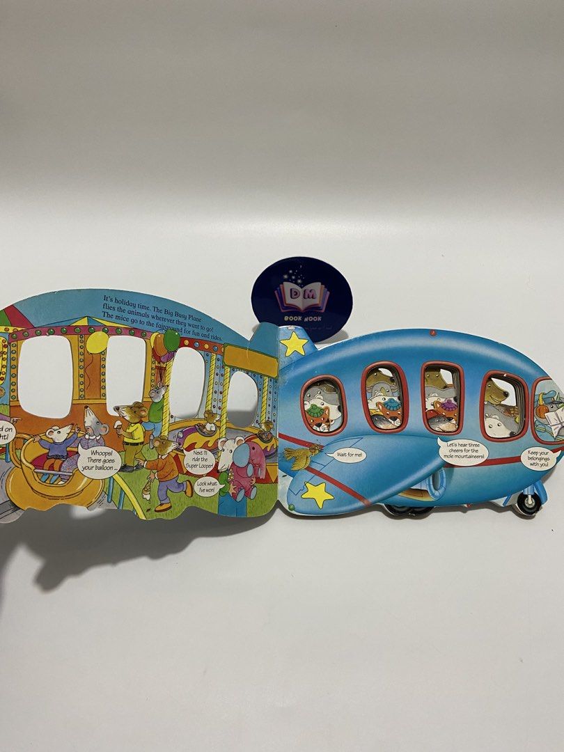 Big Busy Plane (Category: Children's Books) located in Caloocan City. Submitted by dmbooknook (Listing ID 1461522737, Image 3). Description: - VGUC, minimal shelfwear/creases - vehicle-shaped board book 𝗩𝗿𝗼𝗼𝗺 𝘃𝗿𝗼𝗼𝗺! 𝗦𝘂𝗽𝗲𝗿 𝗰𝘂𝘁𝗲 𝘀𝗵𝗮𝗽𝗲𝗱 𝗯𝗼𝗼𝗸𝘀 𝗽𝗲𝗿𝗳𝗲𝗰𝘁 𝗳𝗼𝗿 𝗹𝗶𝘁𝘁𝗹𝗲 𝗱𝗿𝗶𝘃𝗲𝗿𝘀! 𝙛𝙚𝙖𝙩𝙪𝙧𝙚𝙨: 🚗 𝙎𝙝𝙖𝙥𝙚𝙙 𝙡𝙞𝙠𝙚 𝙩𝙝𝙚 𝙖𝙘𝙩𝙪𝙖𝙡 𝙫𝙚𝙝𝙞𝙘𝙡𝙚 - 𝙙𝙞𝙚-𝙘𝙪𝙩 𝙘𝙤𝙫𝙚𝙧! 👶 𝘾𝙝𝙪𝙣𝙠𝙮 𝙗𝙤𝙖�