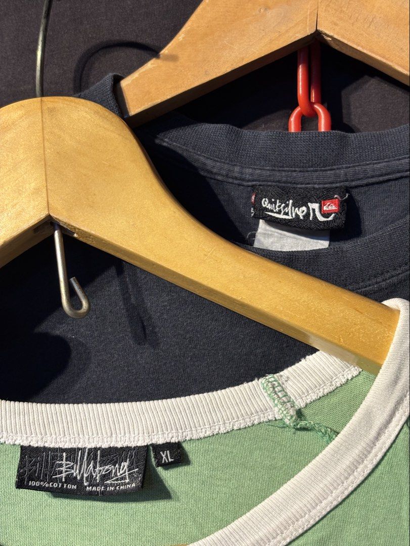 Billabong, Quicksilver graphic tee (Category: Tshirts & Polo Shirts ) located in Manila. Submitted by luxstreetwearzcasual (Listing ID 1461562139, Image 2). Description: 700 for both 400 if split Both in good condition 18.5x26 (quicksilver) 22.5x31 (billabong) .