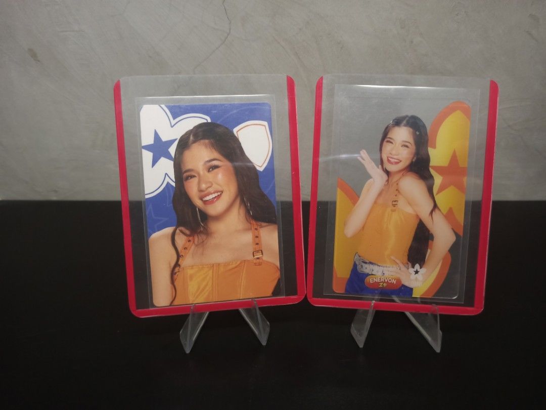 BINI AIAH ENERVON OFFICIAL PHOTOCARD SET (Category: Raw Singles) located in San Pablo. Submitted by papilhovz (Listing ID 1461422156, Image 1). Description: BINI AIAH ENERVON OFFICIAL PHOTOCARD SET OF 2.